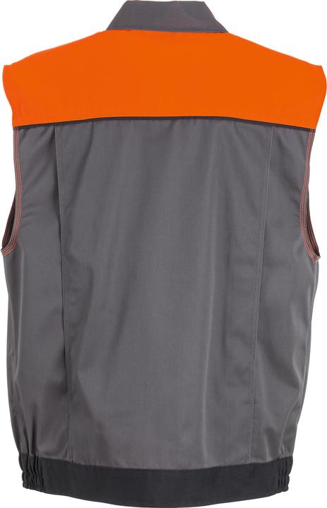 Actual product image Planam Waistcoat zinc/orange/slate XS S (S)
