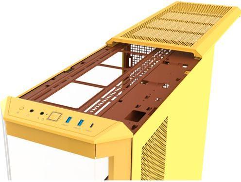 Actual product image Thermaltake "View 600 TG Butter Caramel" (ATX, mATX, Mini-ITX)