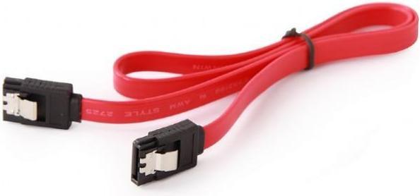Produktbild Gembird Cablexpert CC-SATAM-DATA-0.3M - 0,3 m - SATA III - Männlich/Männlich - Pink - Ge (30 cm, SATA III)