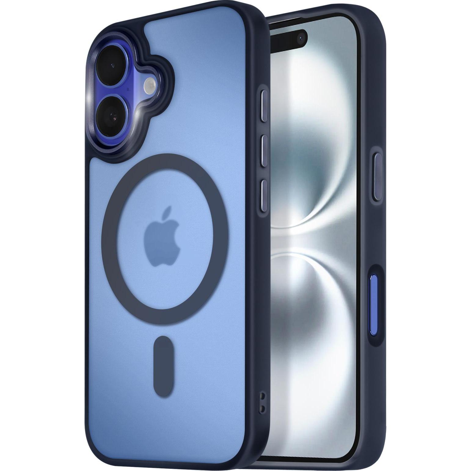 Avizar Frost Color Case (Apple iPhone 16), Smartphone Hülle, Blau