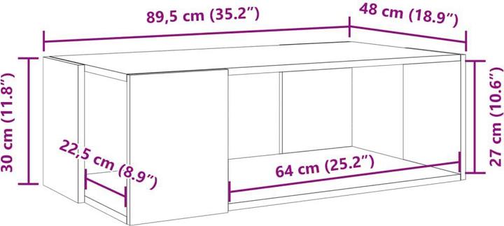 Produktbild vidaXL Couchtisch