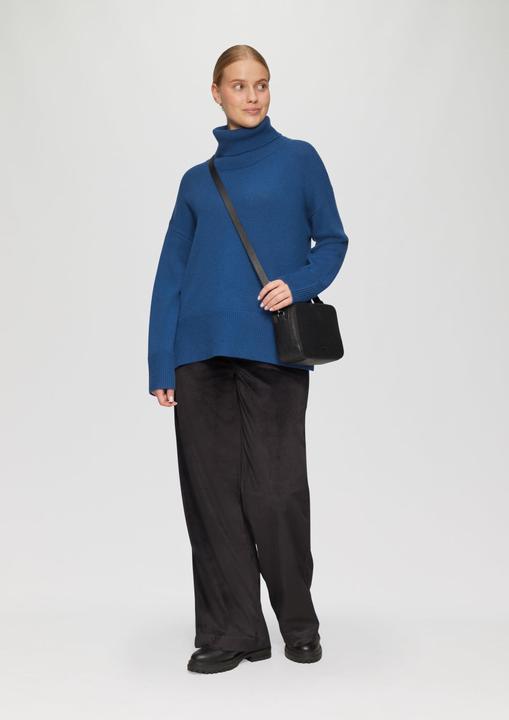 Produktbild S.Oliver Strickpullover Lockerer Rollkragenpullover aus Kaschmirmix (46)