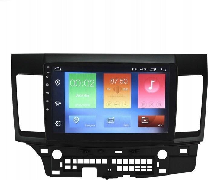 Actual product image No Name RADIO GPS NAVIGATION MITSUBISHI LANCER VIII 2007-2014 ANDROID (10")