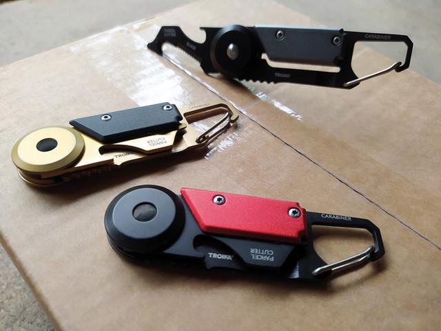 Actual product image Troika Pocket knife Mini Egon 5 functions Black/Titanium