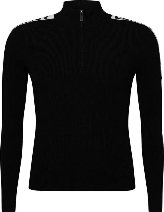DKNY Pullover Top mit halbem Reissverschluss Langärmlig