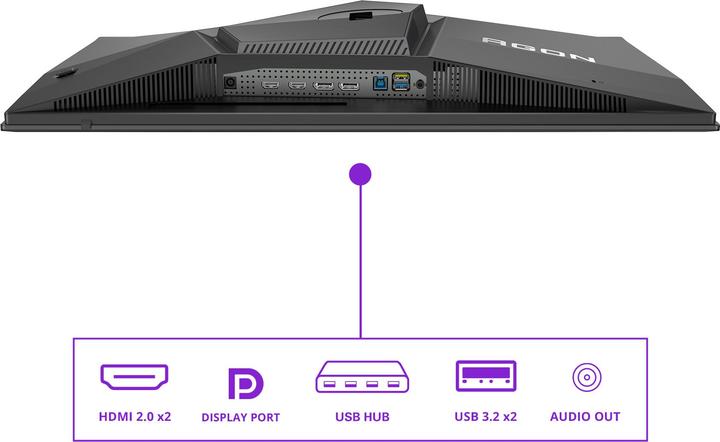 Produktbild AOC Agon PRO AG276QZD2 (2560 x 1440 Pixel, 26.50")