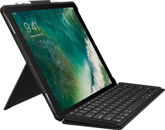 Actual product image Logitech slim combo (CH, iPad Pro 12.9 2017 (2. Gen), iPad Pro 12.9 2015 (1. Gen))