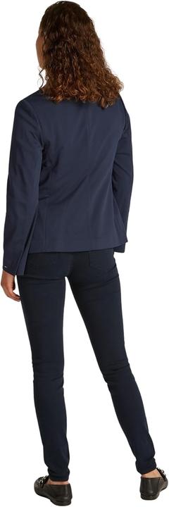 Actual product image Tommy Hilfiger Iconic Timeless Slim Knit Pique Blazer with Embroidered Monogram (40)