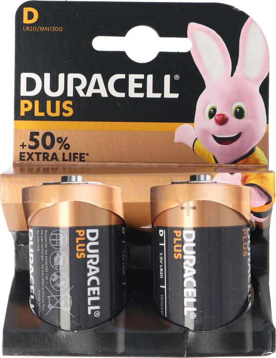 Duracell Plus (2 Stk., D, 15000 mAh)