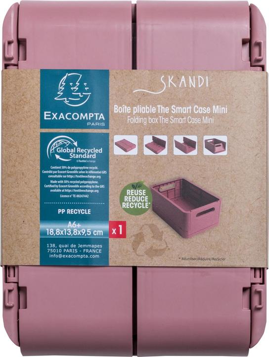 Actual product image Exacompta Foldable crate mini