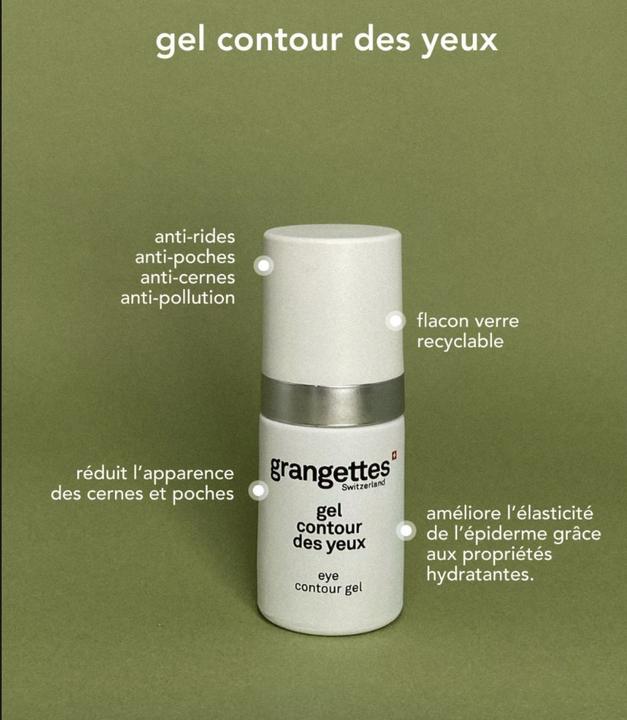 Grangettes gel contour des yeux (Gel pour le soin des yeux, 20 ml, Journée)