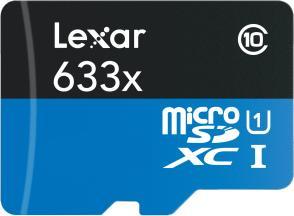 Lexar microSDXC 633x con lettore USB 3.0 (200 GB, microSDXC, U1, UHS-I)