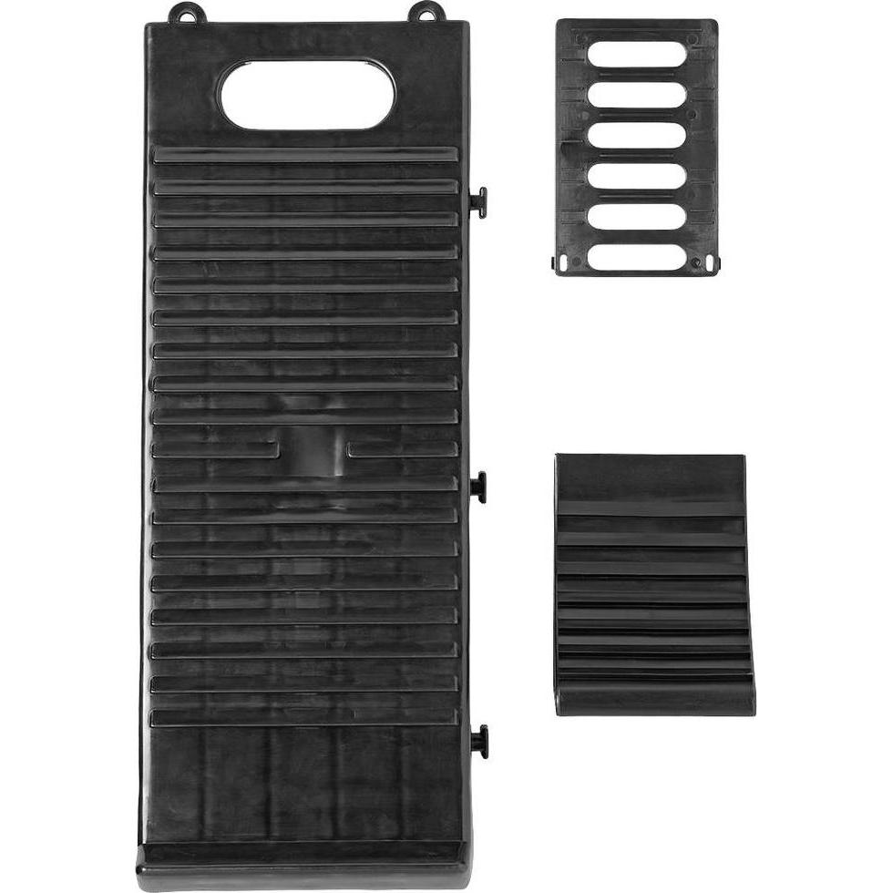 Thumbnail - ProPlus, Garagenausstattung, Ausgleichskeil mit Unterlegkeil schwarz Set von 2 Stück