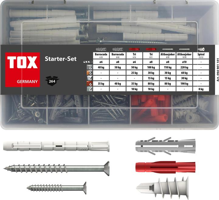 Produktbild Tox Starter Set (264 Stk.)