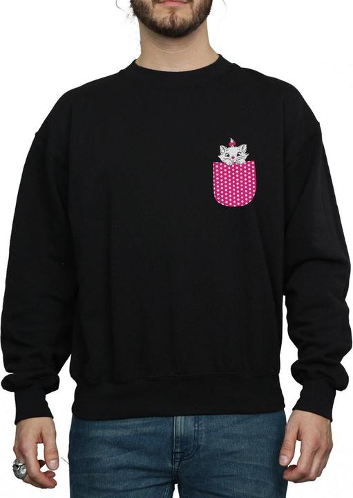 Immagine prodotto Disney Aristocats Marie Chest Felpa Uomo (M)