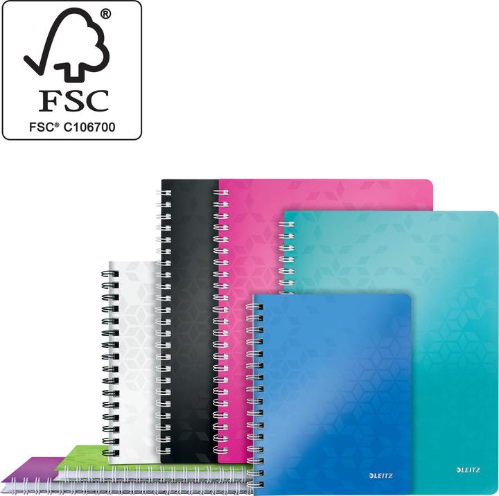 Immagine prodotto Leitz Wow (A4, Righe, Copertina rigida)