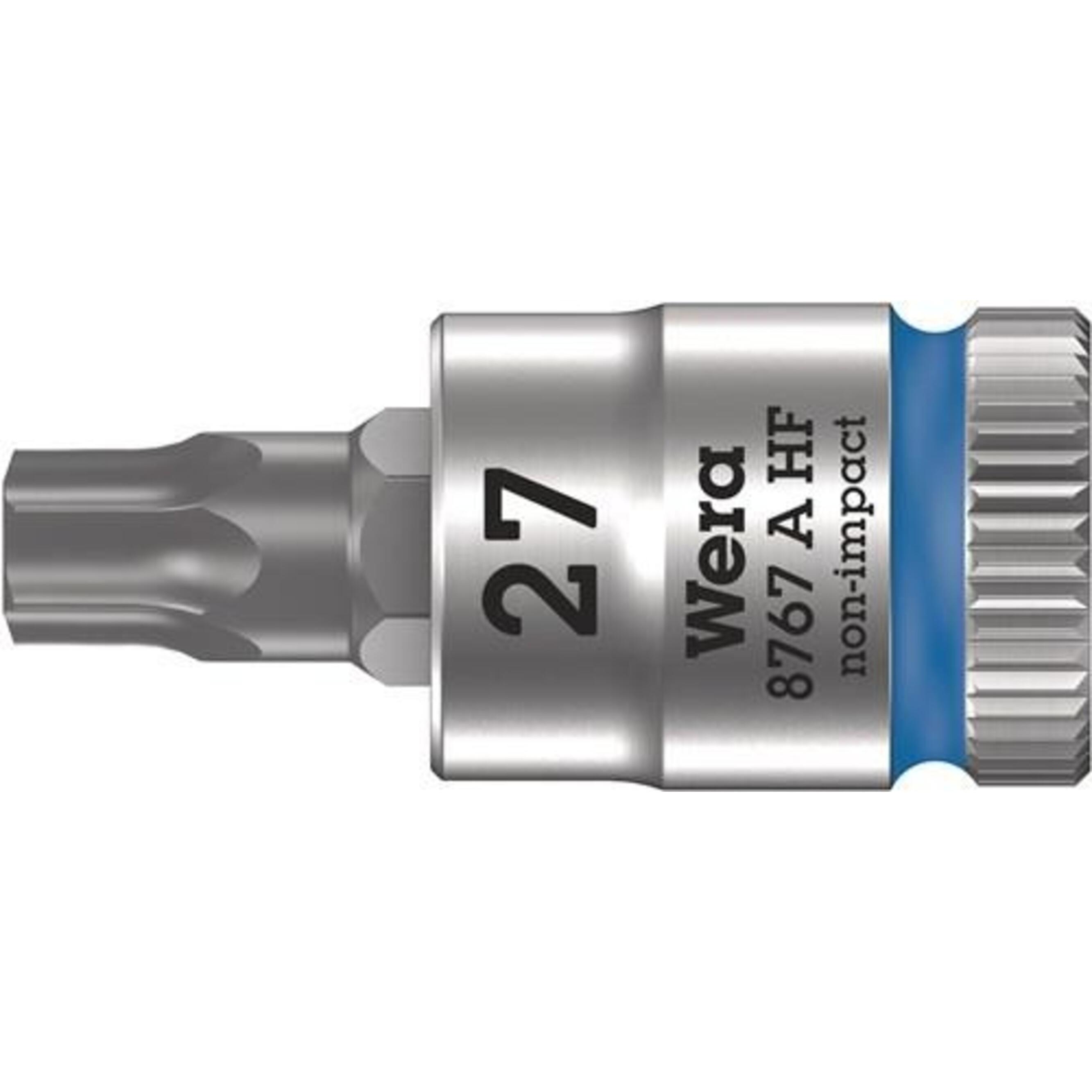 Wera, Steckschlüssel + Stecknuss, 8767 A HF TX 27 x 28 mm