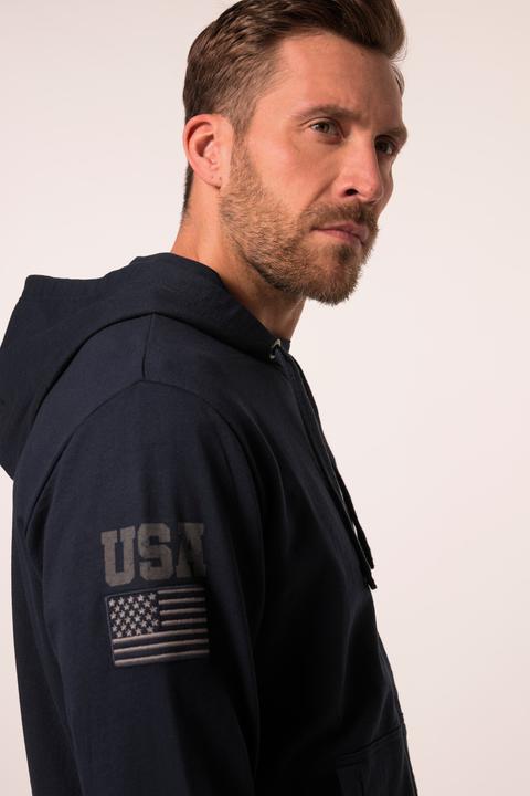 Produktbild Jay-Pi Hoodiejacke Iron Anvil, Fitness, Kapuze, bis 7 XL (4XL)