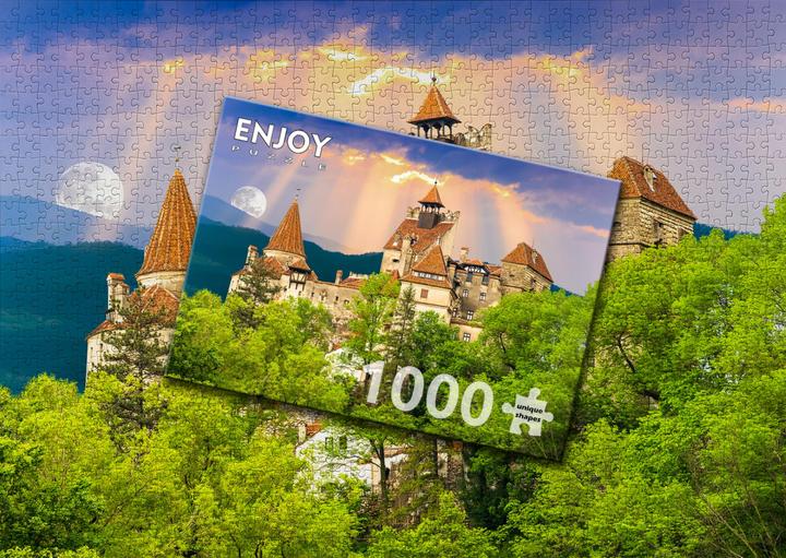 Actual product image Enjoy Puzzle ENJOY-1050 - Castle Dracula, Bran, Puzzle, 1000 pieces (1000 pieces)
