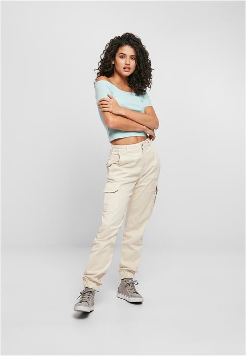 Image du produit Urban Classics Ladies Off Shoulder Rib Tee (4XL)