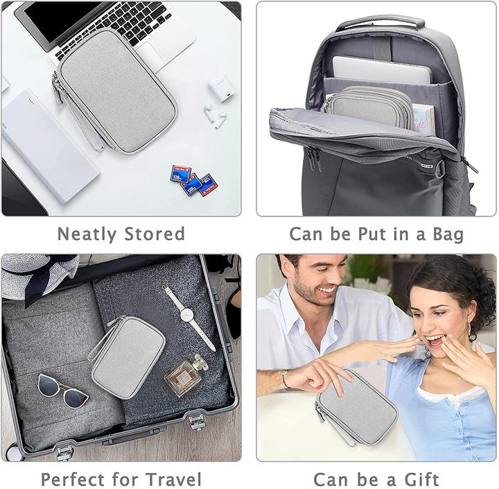 Produktbild Only-Bags.Store Kabeltasche, Elektronik Tasche Organizer, Kabel Organizer Kabeltasche Elektronik Zubehör Organizer