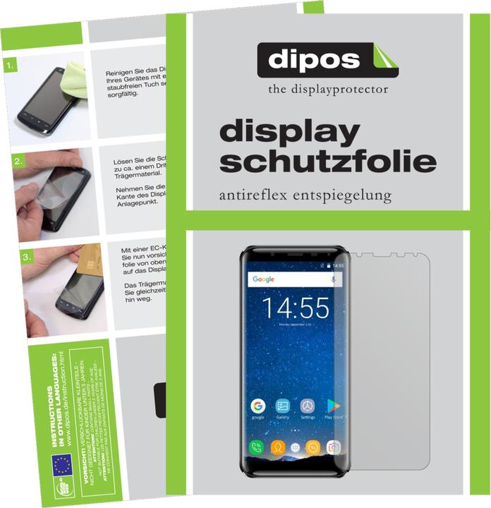 Dipos Displayschutzfolie Antireflex (5 Stück, Oukitel K5000)