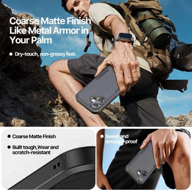 Actual product image Dux Ducis Shld Series Robustes TPU und PC Hardcase 3m Fallsicher (Apple iPhone 17)