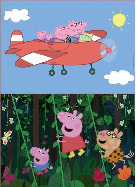 Image du produit Educa Euca Puzzle 2x16 Peppa Pig (bois) G3 (16 pièces)