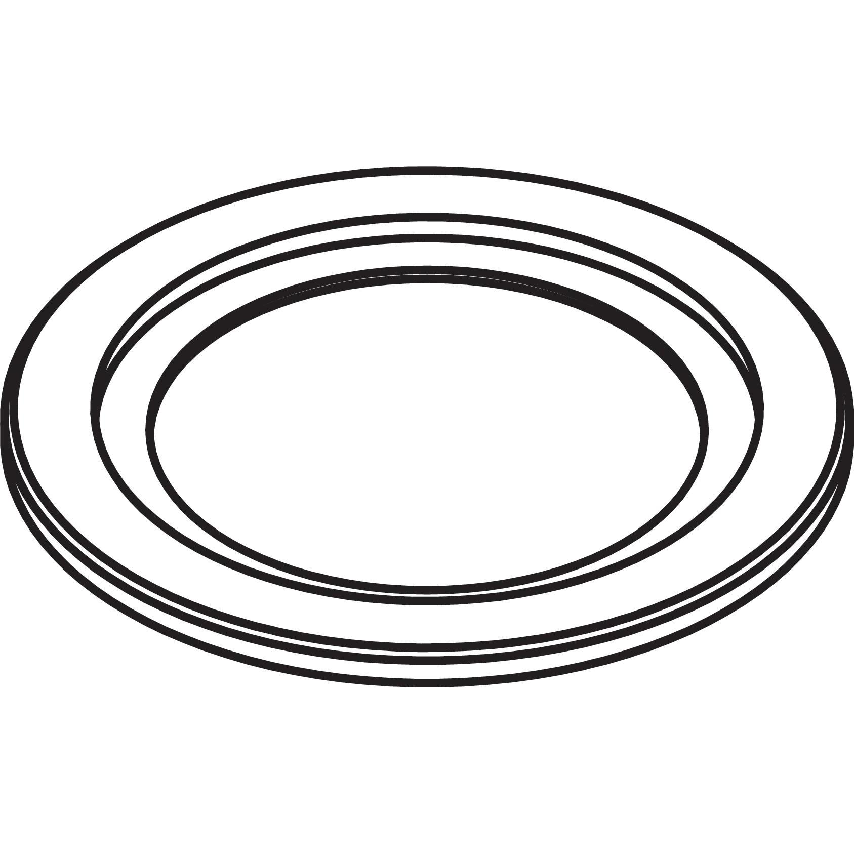 HAWA, Baubeschläge + Holzverbinder, Rosetten für Stangenschlösser (1 Stk.)