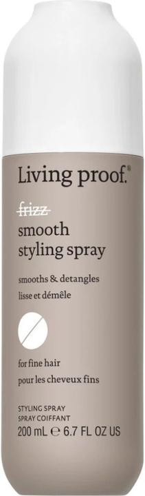 Actual product image Living Proof No Frizz Smooth Styling Spray Lightweight Detangles Conditioning 5.5 oz (200 ml)