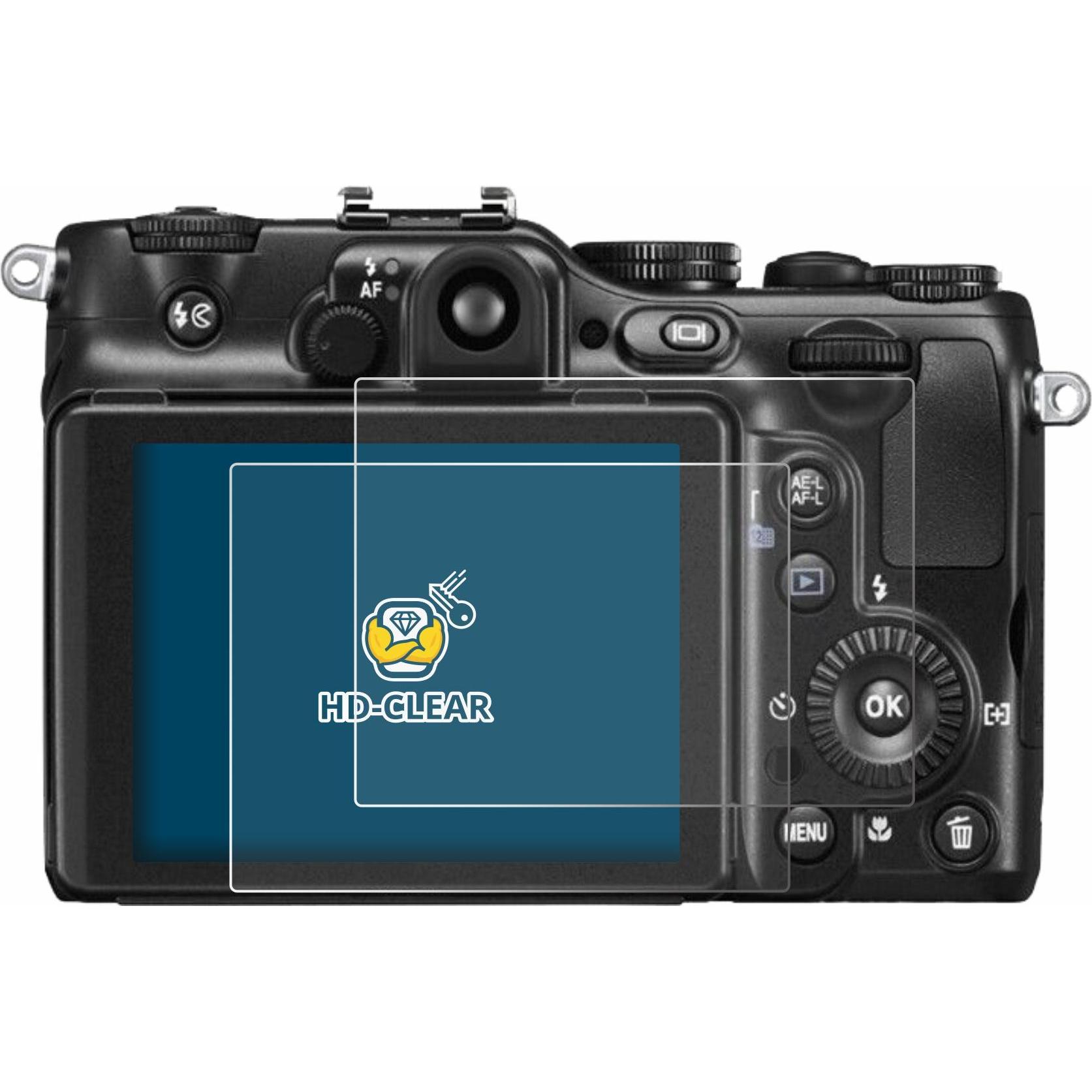 Thumbnail - BROTECT Schutzfolie Displayschutz Klar (Displayschutz, Coolpix P7100), Kameraschutz, Transparent