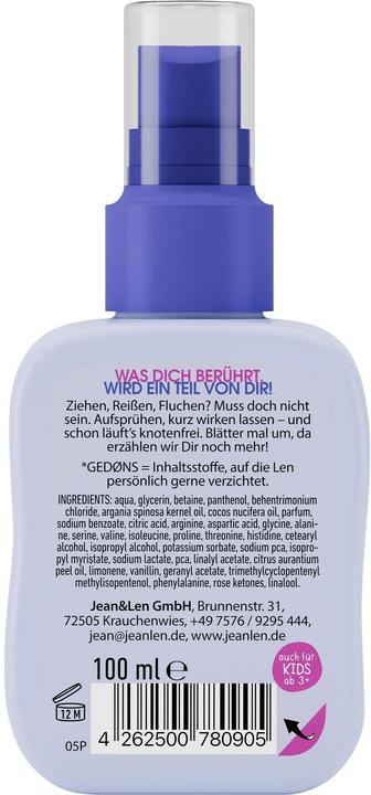 Image du produit Jean & Len Detangle & care (100 ml)