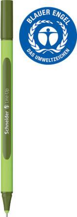 Produktbild Schneider Fineliner Line-Up - Olivgrün (Grün, 10 x)