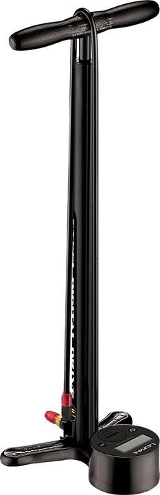 Lezyne Floor Pump Steel Digital Drive Matte Black