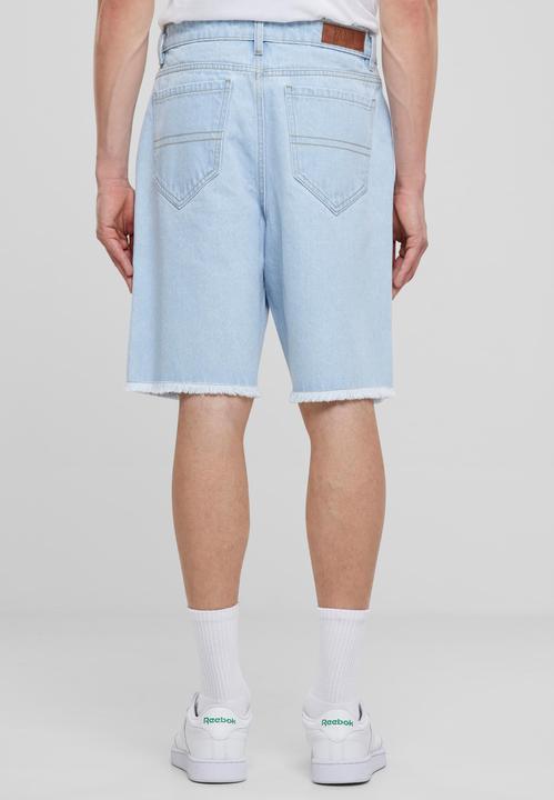Actual product image Urban Classics Open Edge Two Knee Denim Shorts - 166803 (33)