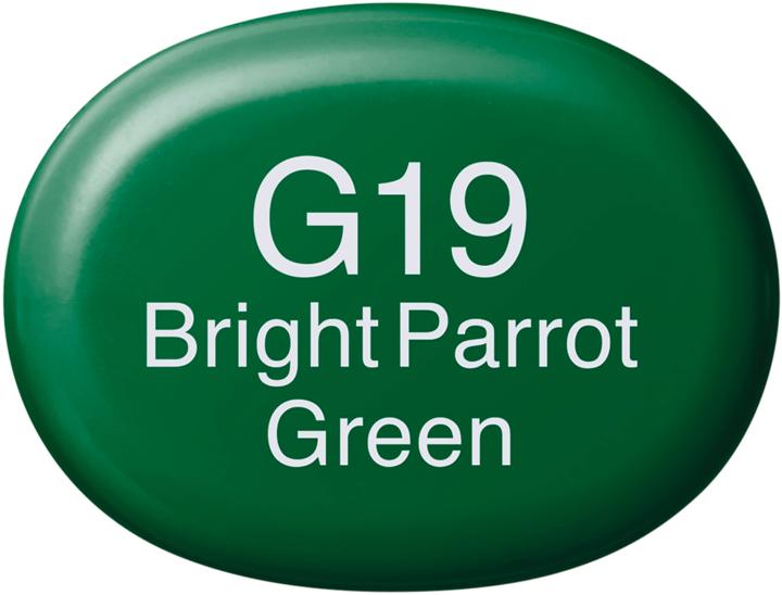 Image du produit Copic Sketch type G - 19 (G19 - Vert Parrot brillant, 1 x)