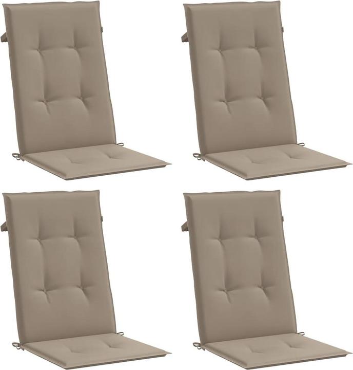 Produktbild vidaXL Gartenstuhlauflage für Hochlehner (120 x 50 cm)