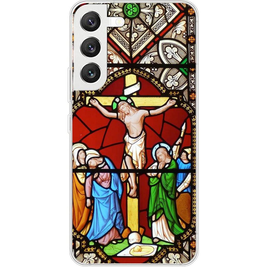 König Design Hülle Handy Schutz für Samsung Galaxy S22 5G Case Cover Tasche Bumper Etuis TPU (Samsung Galaxy S22 5G), Sm...