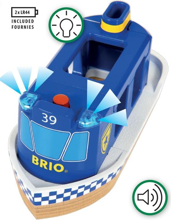 Produktbild Brio Polizeiboot