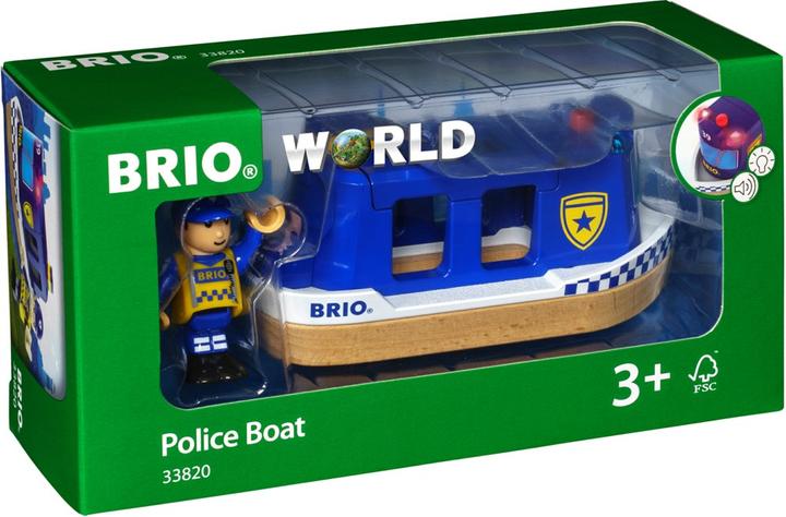 Produktbild Brio Polizeiboot
