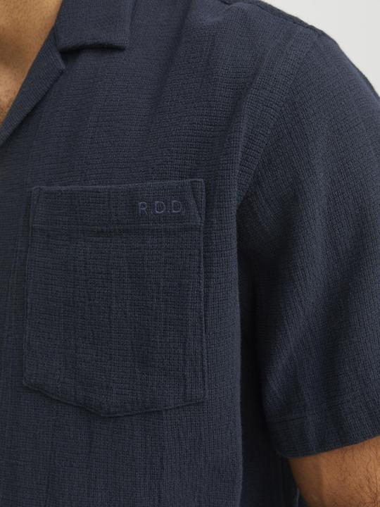 Produktbild Jack & Jones Rddwayne Structure Resort Shirt S/S Sn (XL)