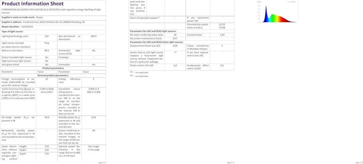 Produktbild Pepeo Notos