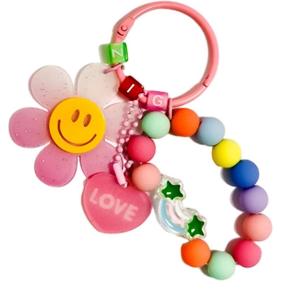 Mcd, Portachiavi, Blumen-Schlüsselanhänger. Rosa, Rosa