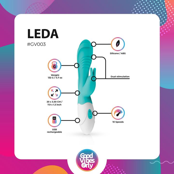 Produktbild Good Vibes Only Leda Rabbitvibrator