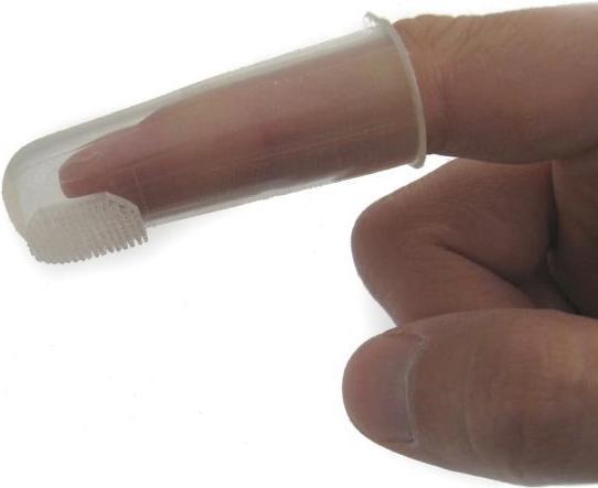 Produktbild Wellsamed Finger-Zahnbürste für Babys von (Weich, 1 x)