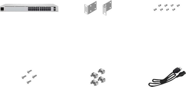 Actual product image Ubiquiti UniFi Switch Pro-24 PoE (24 Ports)