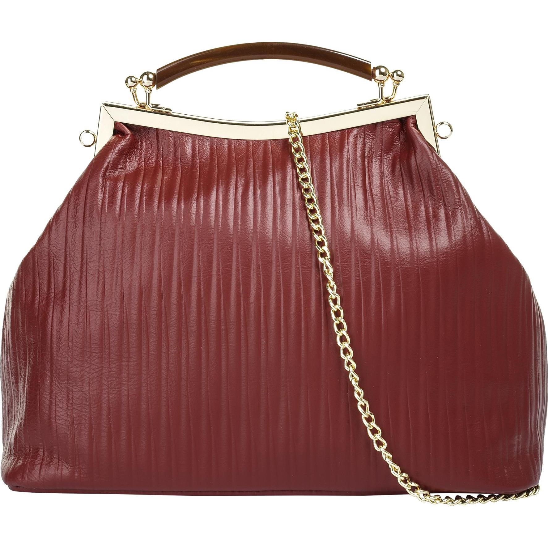 Cluty, Handtasche, Handtasche, Rot
