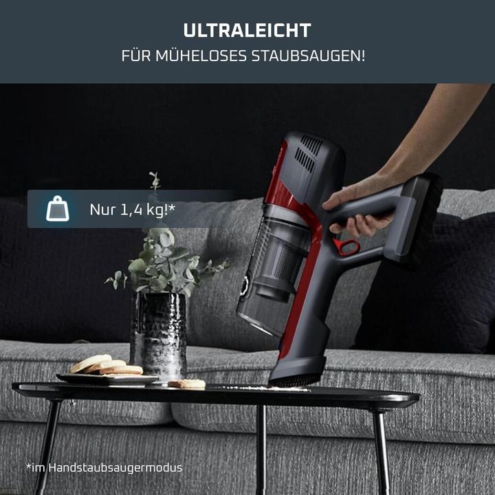 Actual product image Rowenta X-Pert 6.60 Animal cordless hoover (RH6878), black/red