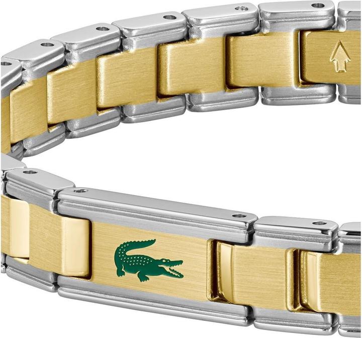 Immagine prodotto Lacoste Bracciale Metropole Edge (Acciaio inossidabile, Giallo oro)