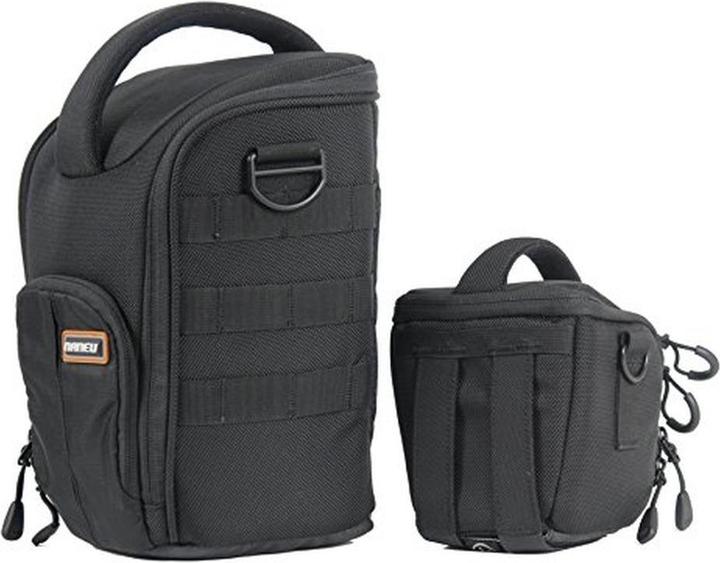 Actual product image Naneu Pro C500 Medium Shoulder Bag Black (Camera shoulder bag)